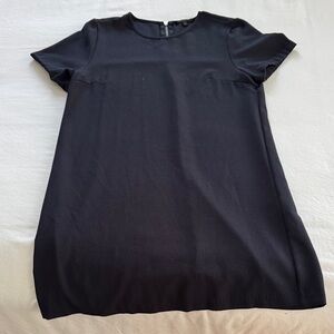 Classic Navy Short Sleeve Dress